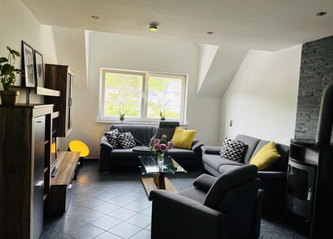 Modernes Ferienhaus Sauerblick Langsur Zewnętrze zdjęcie